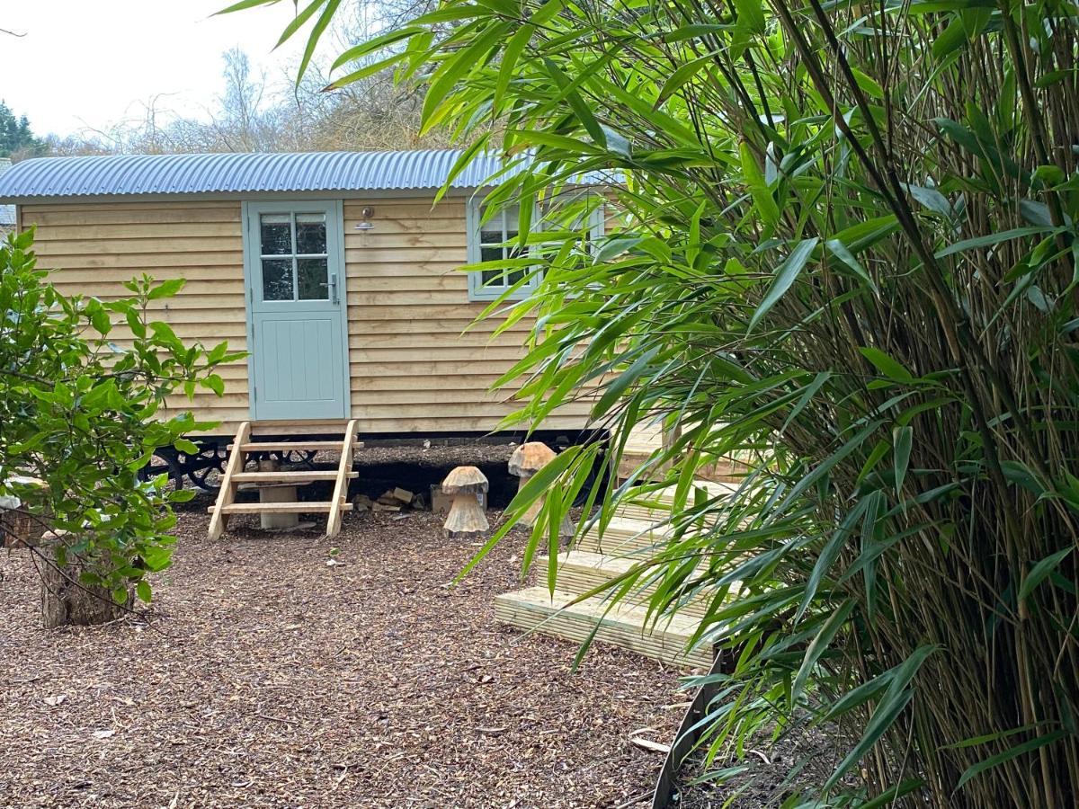 Chez Maurice Luxury Shepherds Hut With Bath And Hot Tub Kelling Buitenkant foto